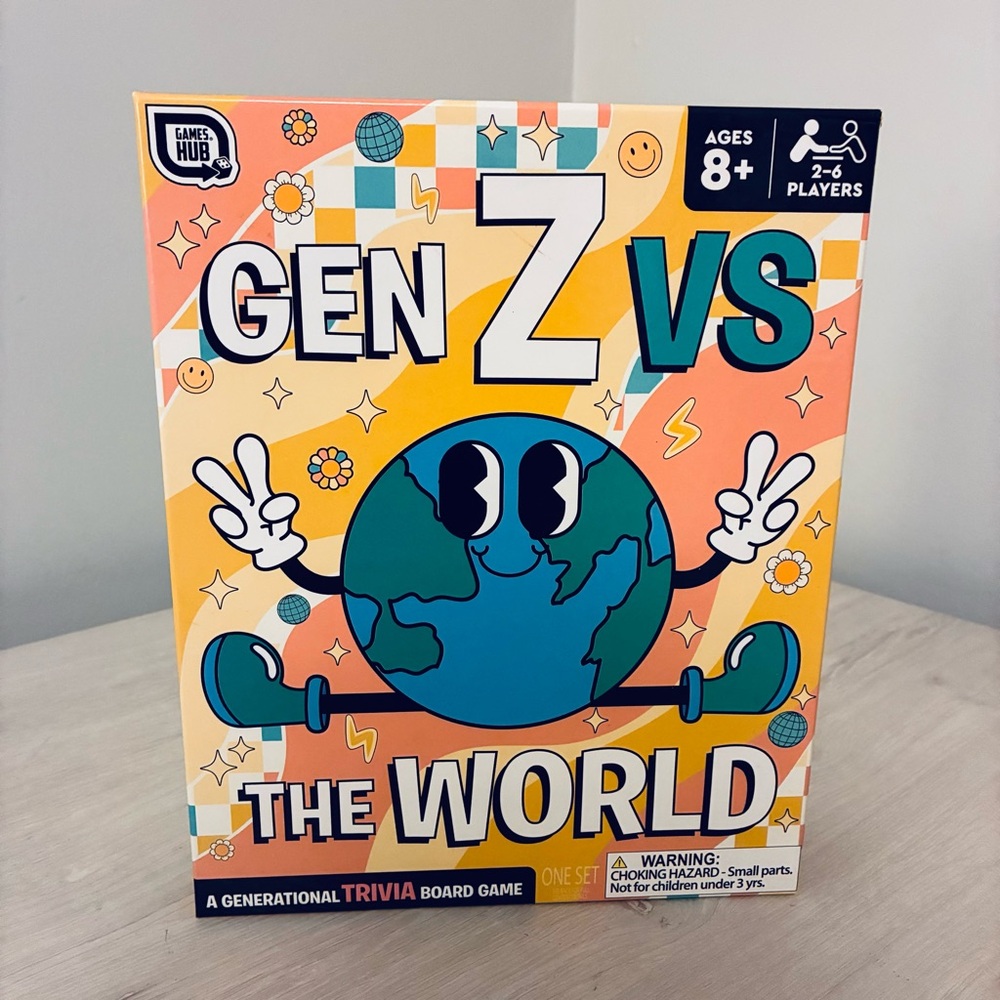 Gen Z vs The World Trivia Board Game NEW SEALED Party Family Adults Teens Fun